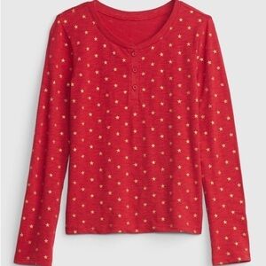 Gap Kids Scoop Neck Long Sleeve T-Shirt